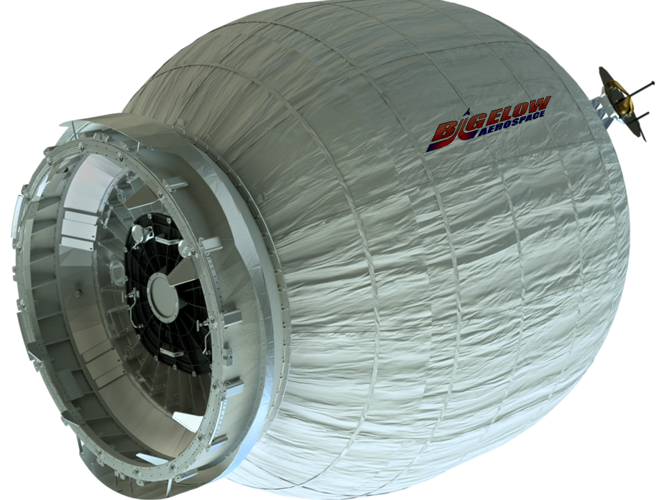 Módulo Expansível de Atividade Bigelow (Beam, na sigla em inglês), que será testado pela Nasa para futuras viagens espaciais