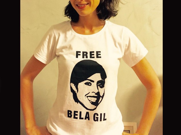A camiseta feita em apoio a Bela Gil -- e ao direito de ser chata