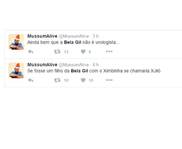 Possível batismo de filho de Bela Gil como Jiló faz a diversão das redes sociais