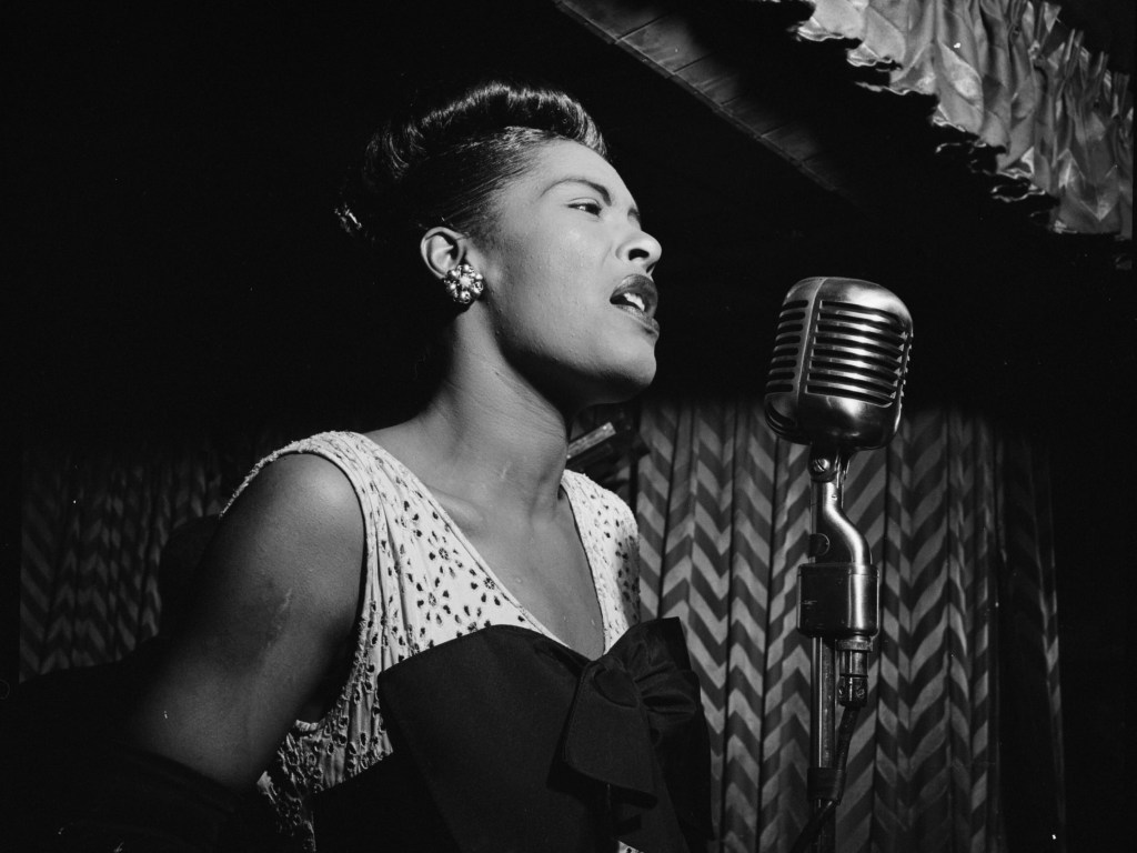 A cantora de jazz, Billie Holiday