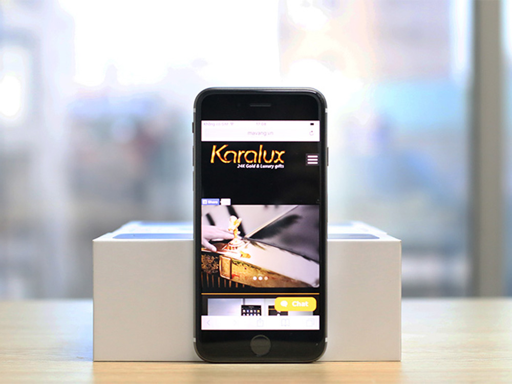 Joalheria Karalux, do Vietnã, cria versão do iPhone 6S feita em ouro preto