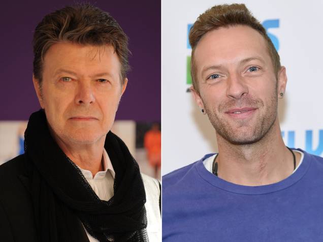 David Bowie e Chris Martin