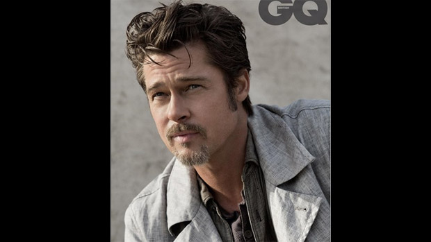 Brad Pitt na capa da edição de novembro de 2014 da GQ britânica