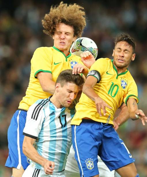 Brasil e Argentina se enfrentam pelo Superclássico das Américas, no Ninho do Pássaro, em Pequim