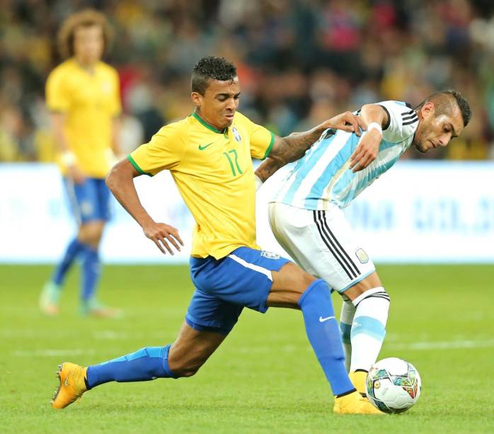 Brasil e Argentina se enfrentam pelo Superclássico das Américas, no Ninho do Pássaro, em Pequim