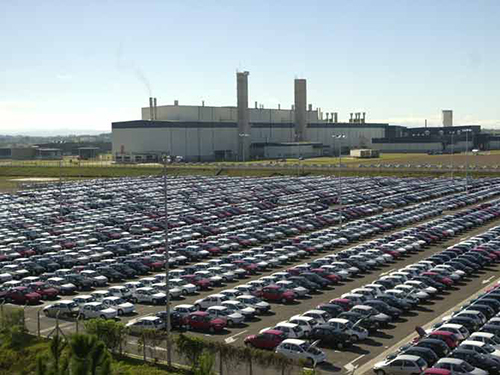 Fábrica da GM (General Motors), em Gravataí (RS)