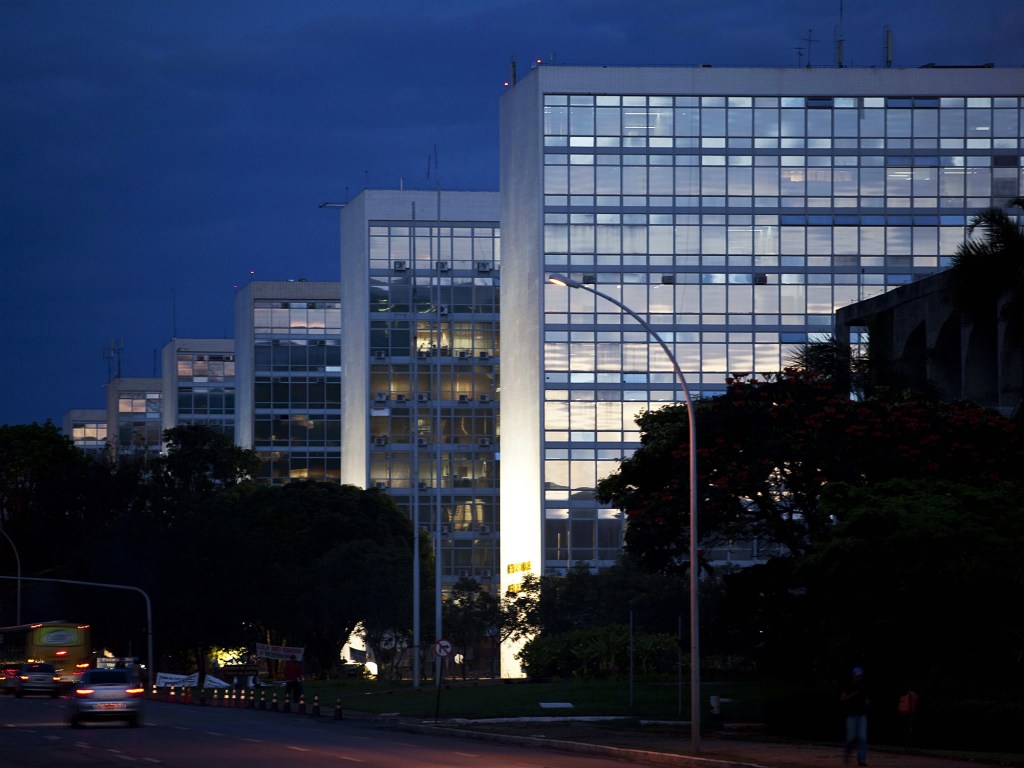 Esplanada dos Ministérios em Brasília (DF)