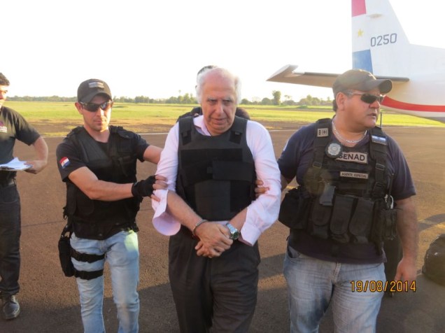 O ex-médico Roger Abdelmassih chega em Foz de Iguaçu após ser deportado do Paraguai    