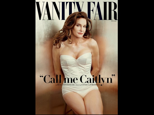 Caitlyn Jenner na capa da revista Vanity Fair, em junho de 2015