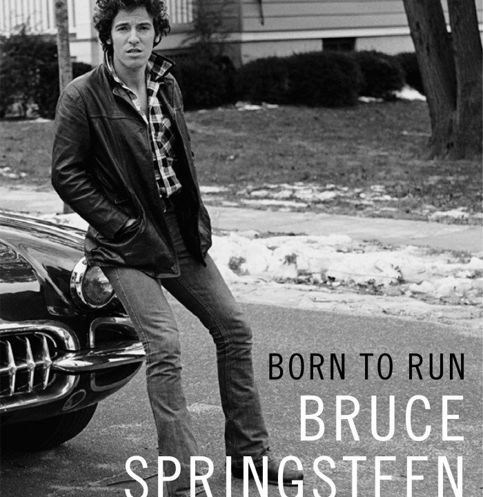 Capa de 'Born to Run', a autobiografia de Bruce Springsteen