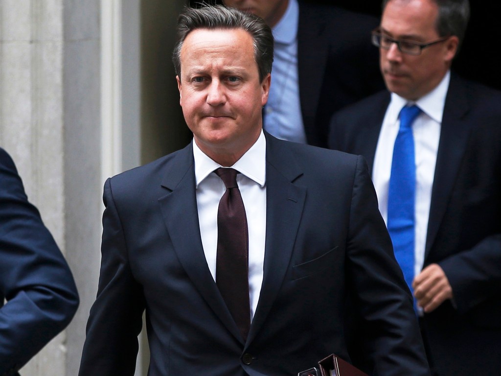 O primeiro-ministro britânico, David Cameron,que defendou participação do país em ataques aéreos na Síria