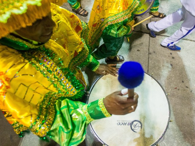 Acadêmicos do Tucuruvi desfila com o samba enredo "Celebrando a Religiosidade: Tucuruvi canta Festas de Fé", no Sambódromo do Anhembi