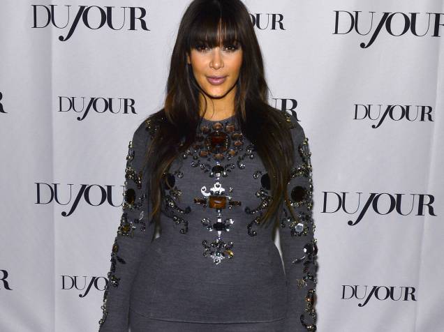 Kim Kardashian em Nova York, em 2013