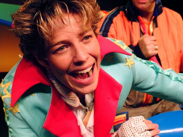 Luana Piovani em cena na peça O Pequeno Príncipe, que foi exibido no Teatro Folha em 2006