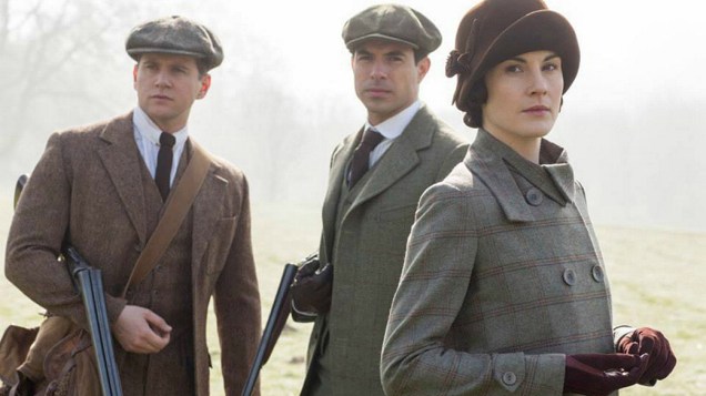 Foto do elenco de ‘Downton Abbey’, 5ª Temporada