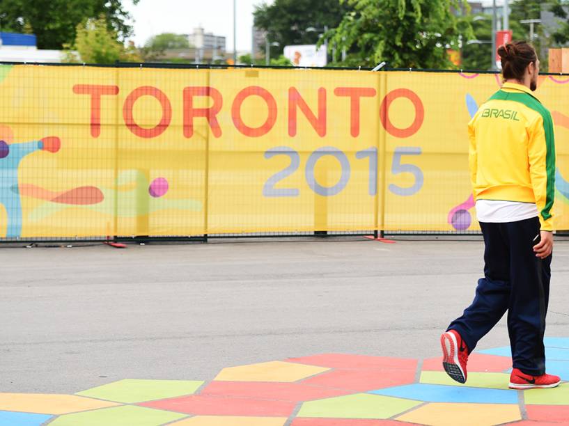 Cenas de Toronto na véspera da abertura dos Jogos Pan-Americanos de 2015