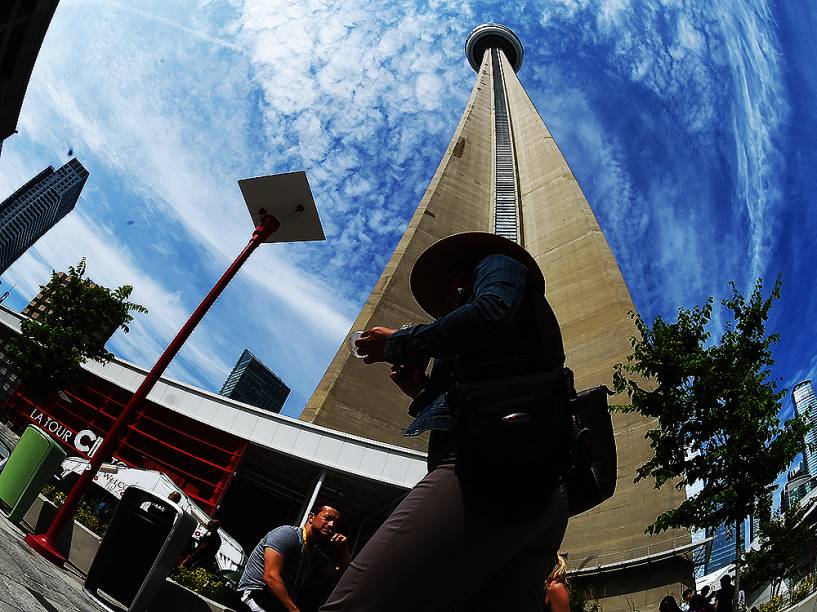 Cenas de Toronto na véspera da abertura dos Jogos Pan-Americanos de 2015