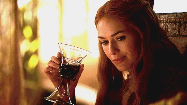 A atriz Lena Headey como Cersei Lannister, em Game of Thrones
