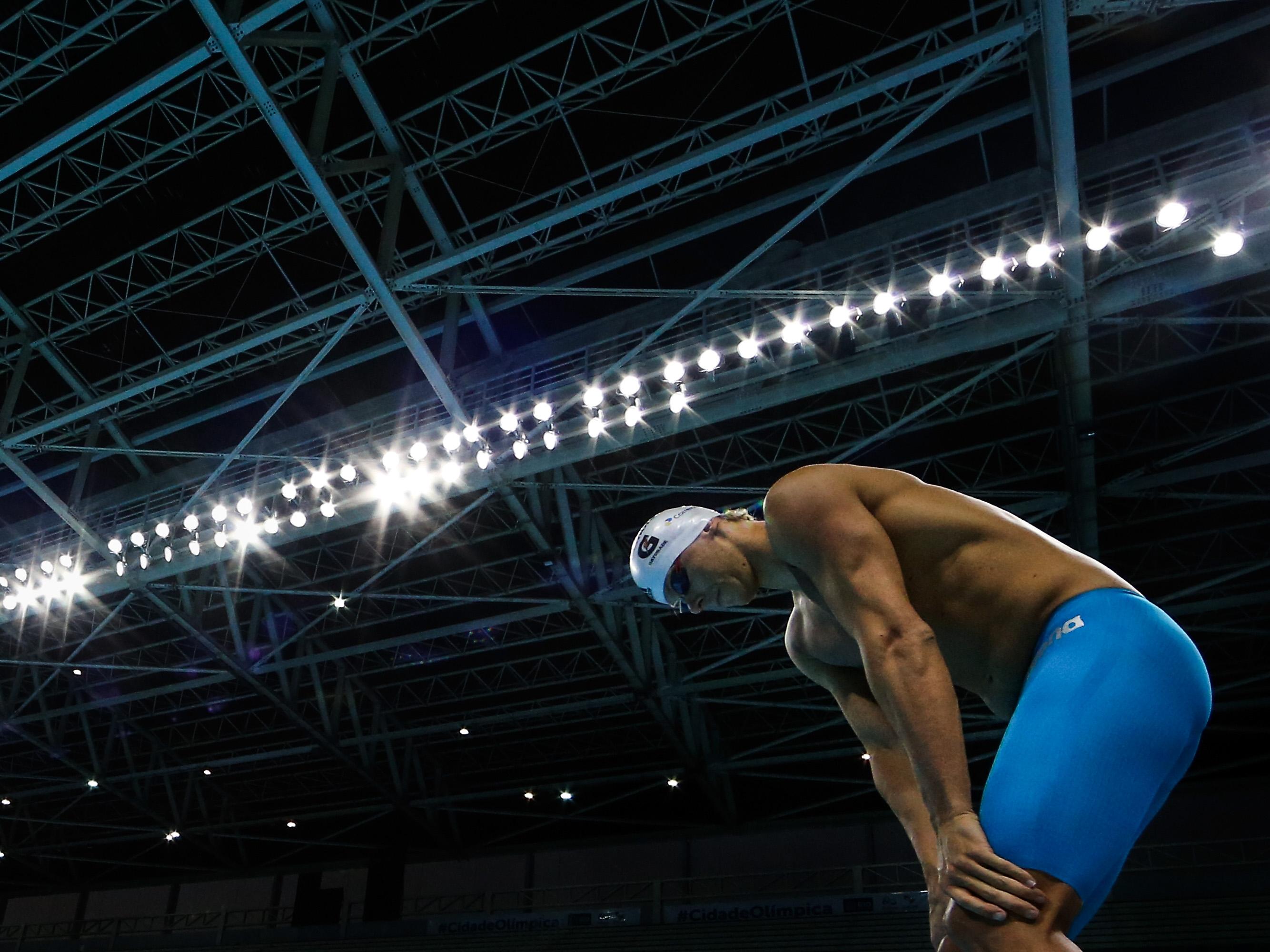 Cesar Cielo, único medalhista de ouro da história da natação brasileira
