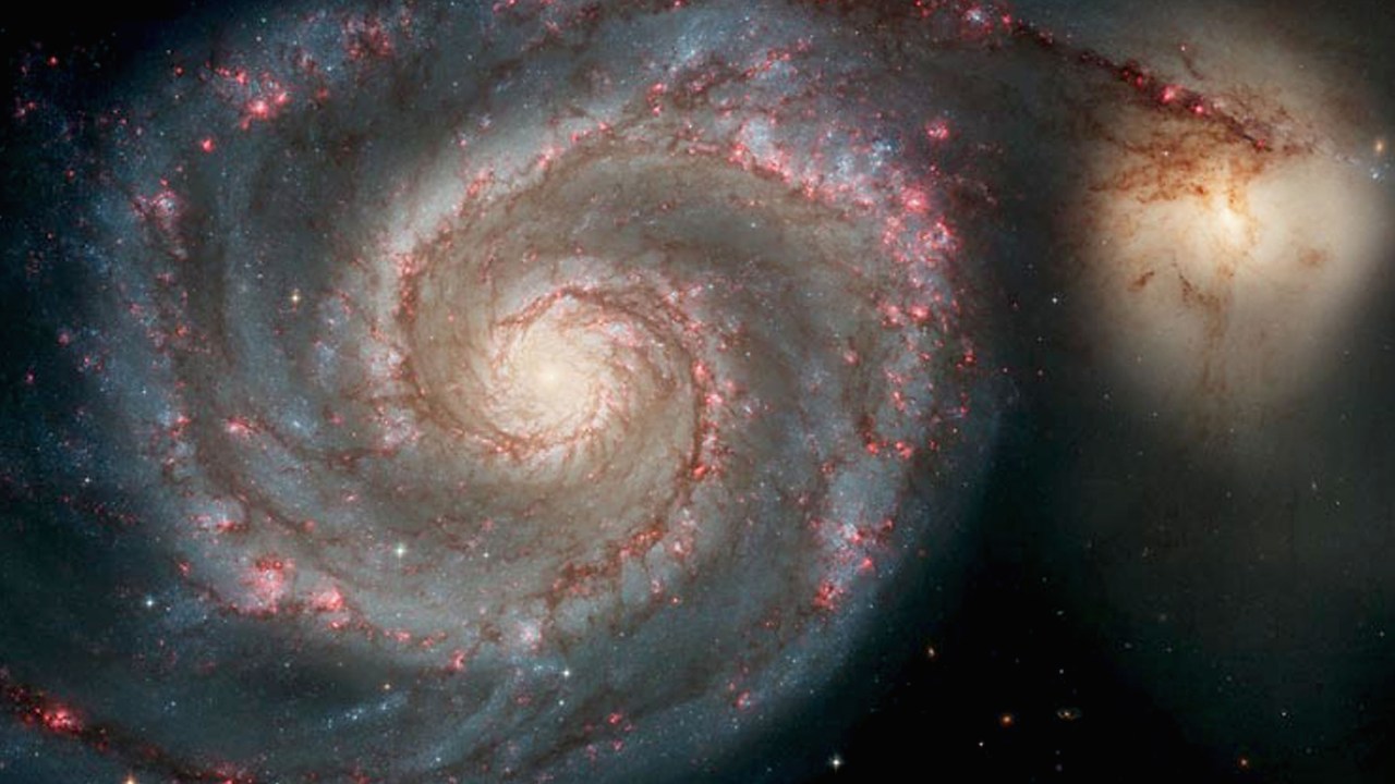 Messier 51 (NGC 5194), conhecida como a Galáxia do Redemoinho. De acordo com o novo estudo, as galáxias estão sofrendo um rápido “apagar das luzes” e as poucas estrelas que nascem não são capazes de substituir as antigas