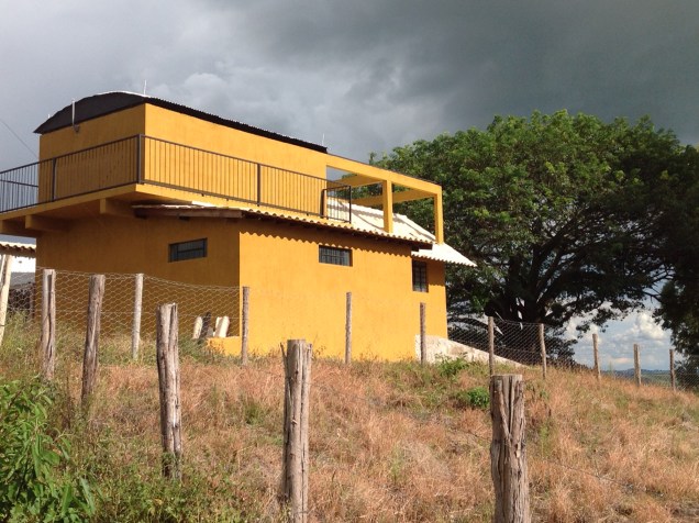 <p>Prédio do observatório Sonear, em Oliveiras (MG)</p>