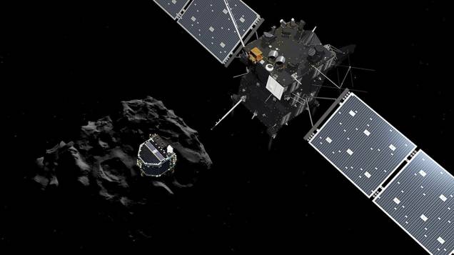 Sonda Rosetta, o módulo Philae e o cometa 67P/Churyumov-Gerasimenko