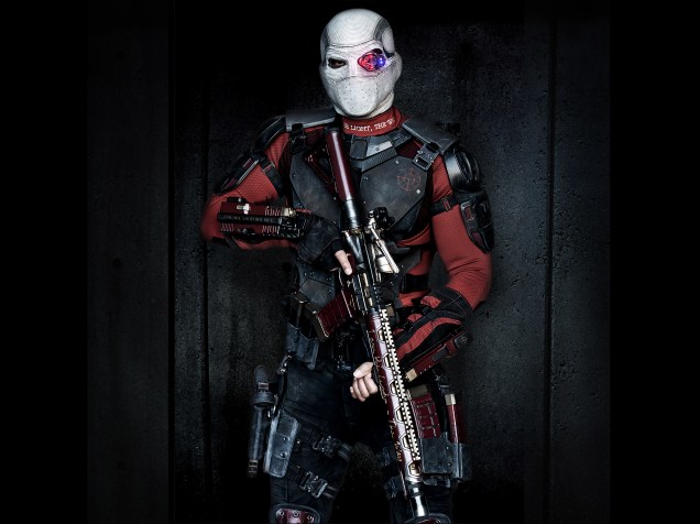 Personagem Deadshot, protagonizado por Will Smith no filme "Esquadrão Suicida"