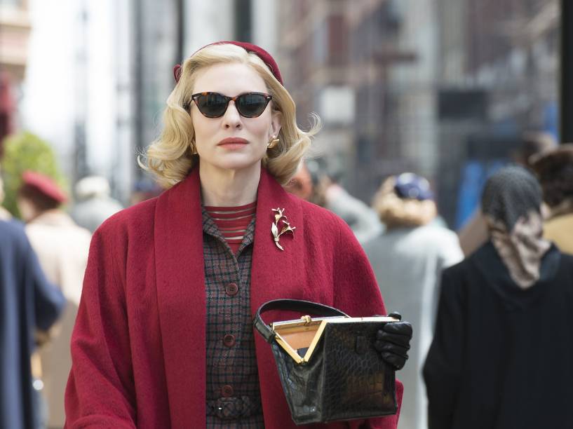 Cate Blanchett (Carol Aird) em cena do filme ‘Carol’