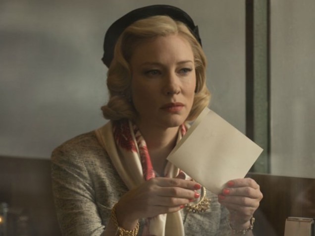Cate Blanchett (Carol Aird) em cena do filme ‘Carol’