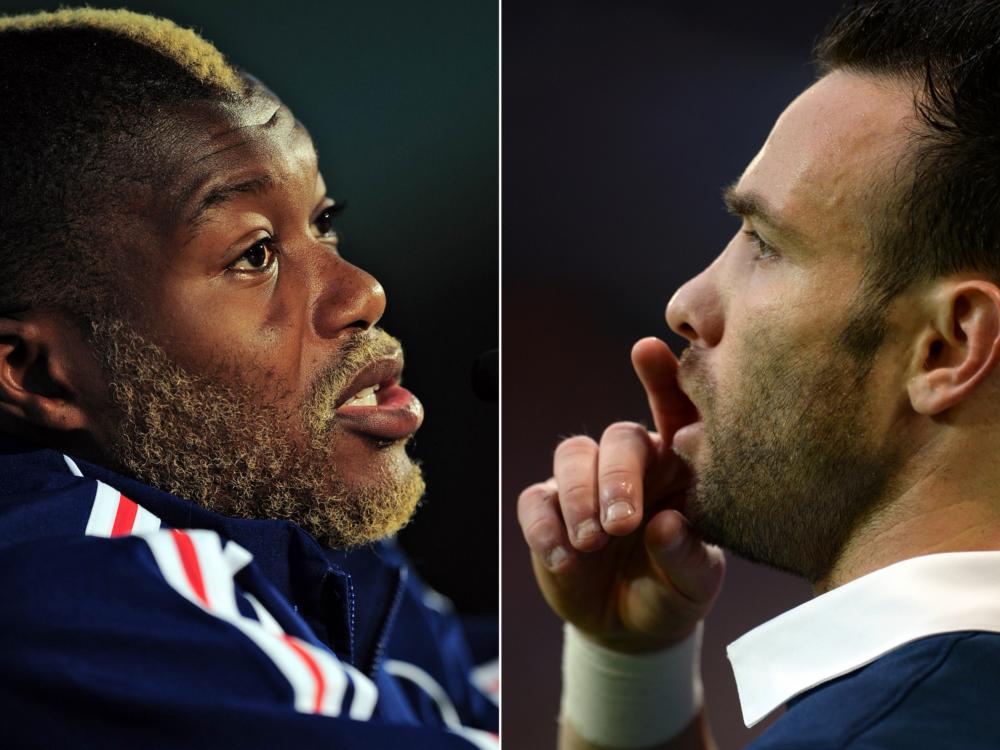 Djibril Cissé (à esq.) é acusado de participar de chantagem contra Mathieu Valbuena