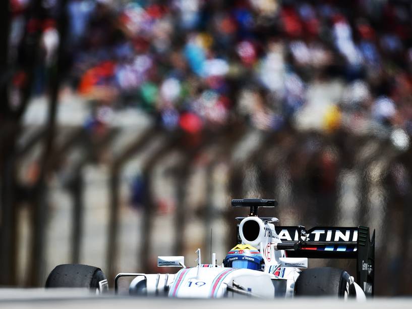 Felipe Massa no classificatório de sábado