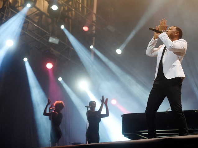 Show de John Legend no terceiro dia de Rock in Rio 2015