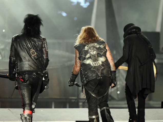 Mötley Crüe faz o show com a excursão The Final Tour, no Rock in Rio 2015