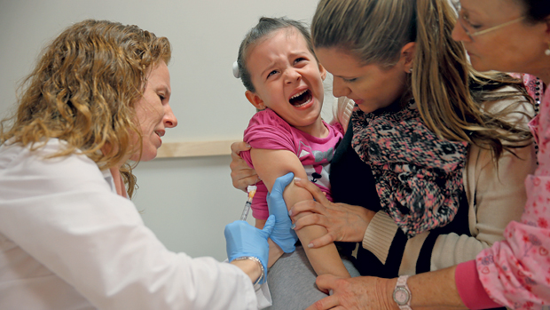 Vacina de criança nos EUA