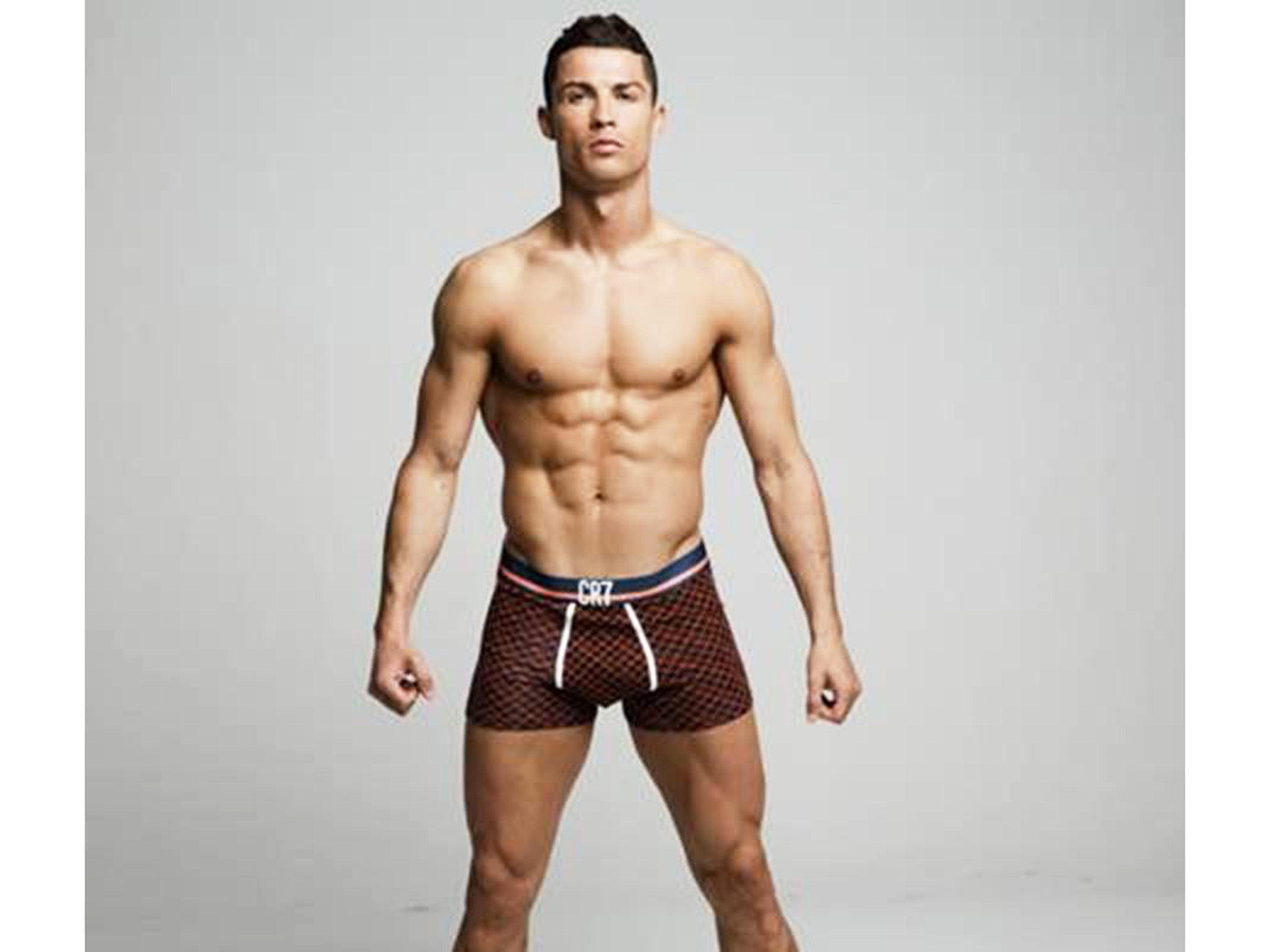 Cristiano Ronaldo em campanha da sua nova coleção de cuecas