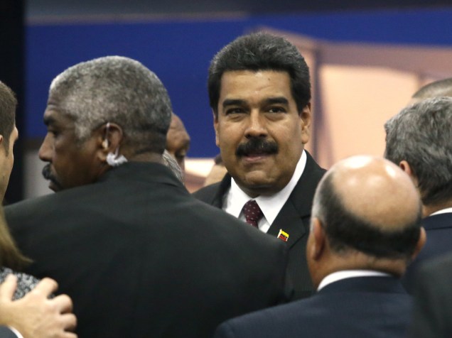 Nicolas Maduro durante a Cúpula das Américas, Panamá