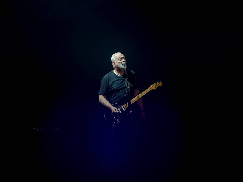 David Gilmour se apresenta na turnê de lançamento de seu mais recente álbum Rattle That Lock no Allianz Parque em São Paulo