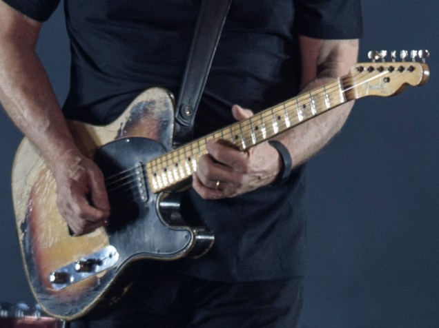 David Gilmour se apresenta na turnê de lançamento de seu mais recente álbum Rattle That Lock no Allianz Parque em São Paulo