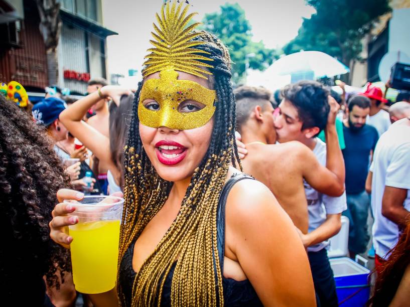 O Bloco do Desmanche desfilou da Rua Augusta até o Vale do Anhangabaú, na região central de São Paulo, neste domingo (07)