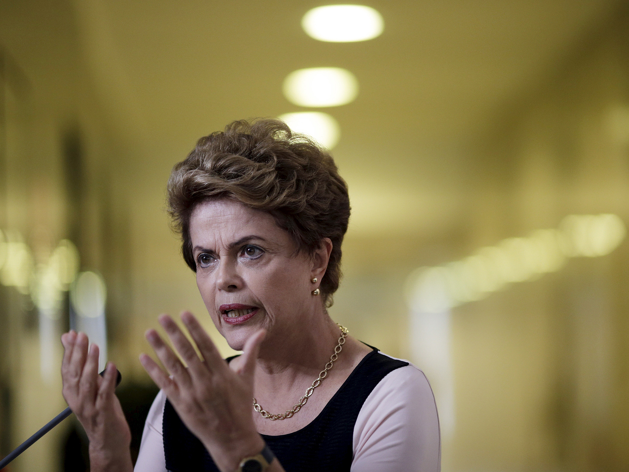 A presidente Dilma Rousseff, em Brasília