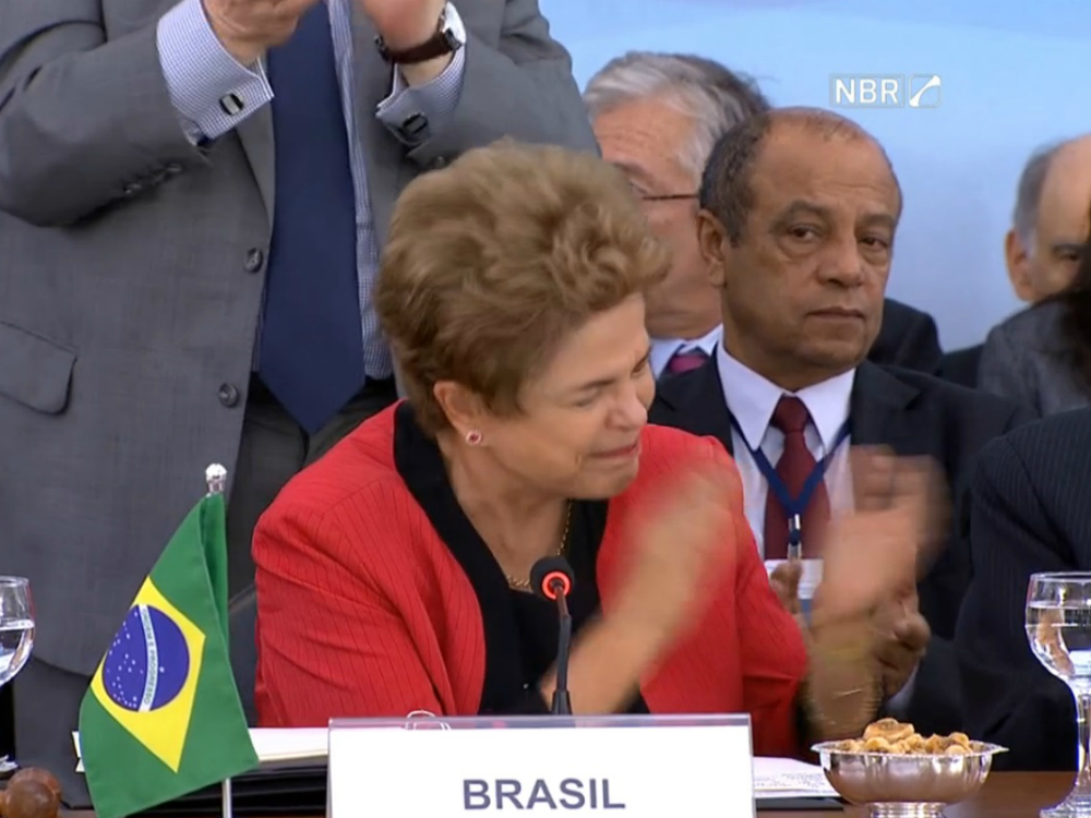 Dilma Rousseff se emociona ao falar de Cristina Kirchner