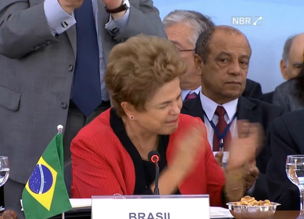 Dilma Rousseff se emociona ao falar de Cristina Kirchner