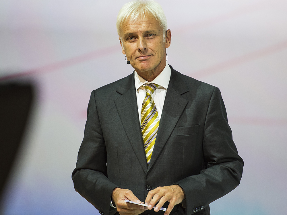 Matthias Müller, novo presidente da Volks