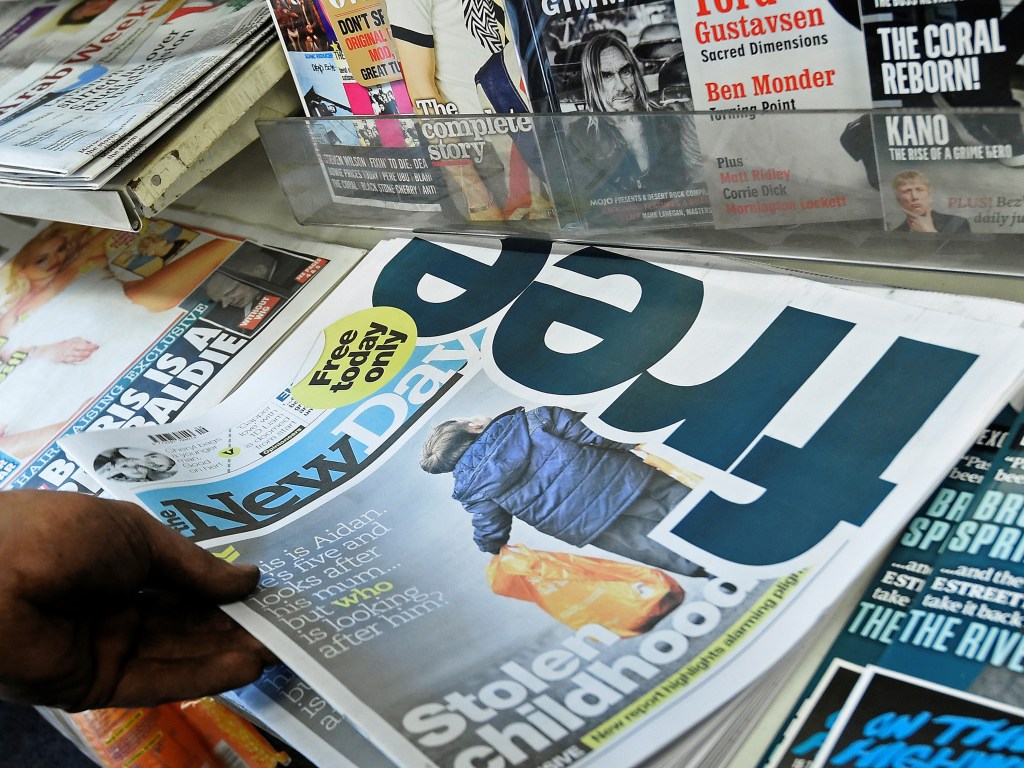 O lançamento do jornal The New Day foi uma surpresa, em um cenário de queda nas vendas e redução da publicidade nos jornais