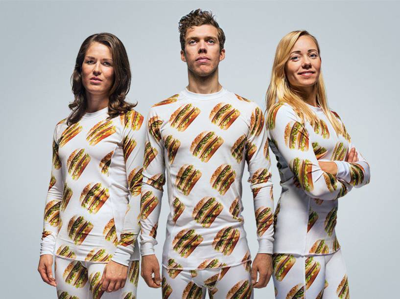 Linha de roupas do Mc Donald’s inspirada no Big Mac