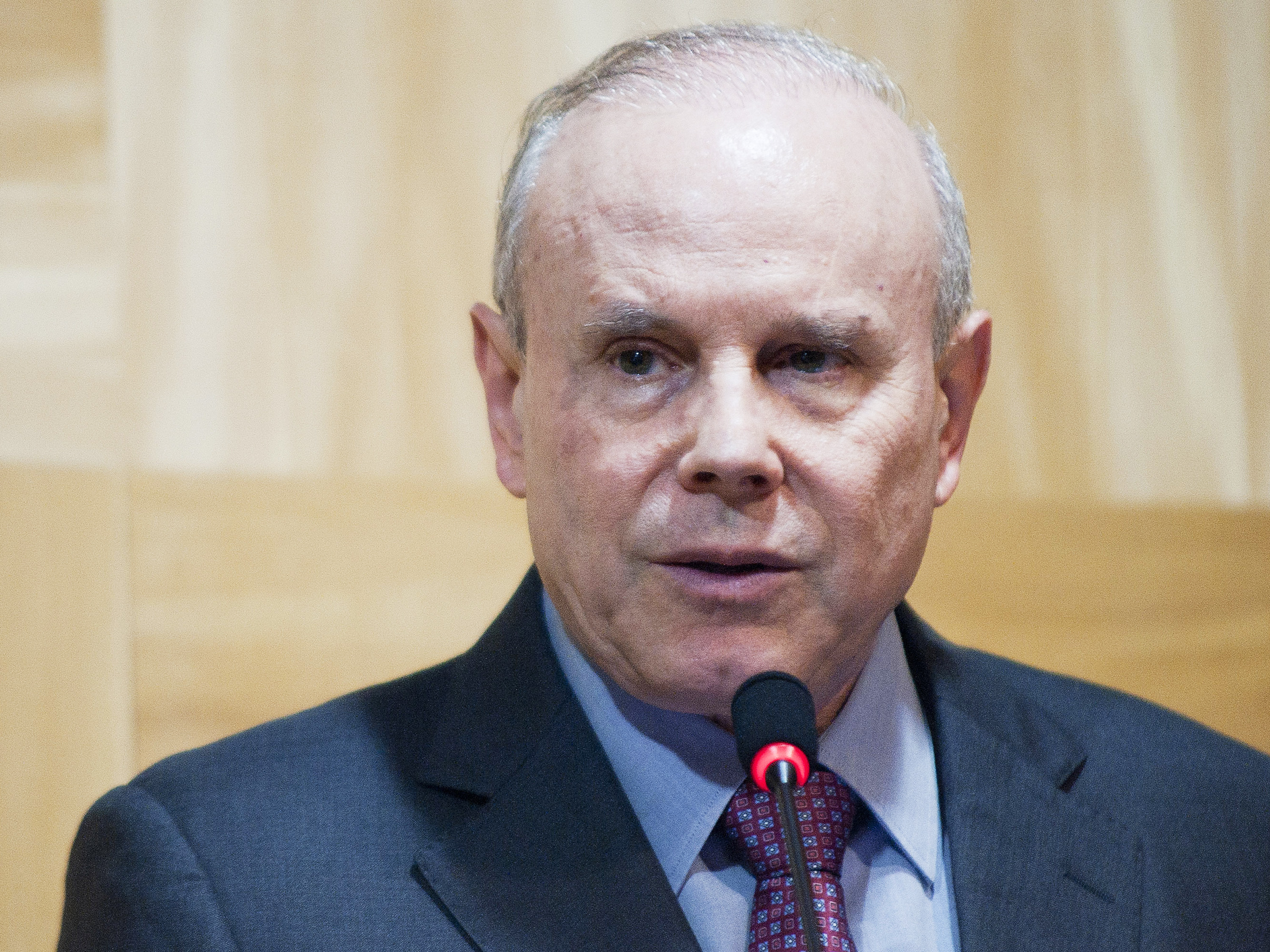 O ministro da Fazenda, Guido Mantega, participa do Encontro de Política Fiscal 2014, na Fundação Getúlio Vargas (FGV) de São Paulo - 07/11/2014