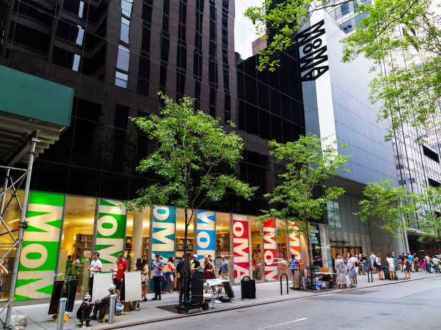 O MoMA em Nova York, cidade mais influente nas artes plásticas em 2015, segundo a plataforma Artsy