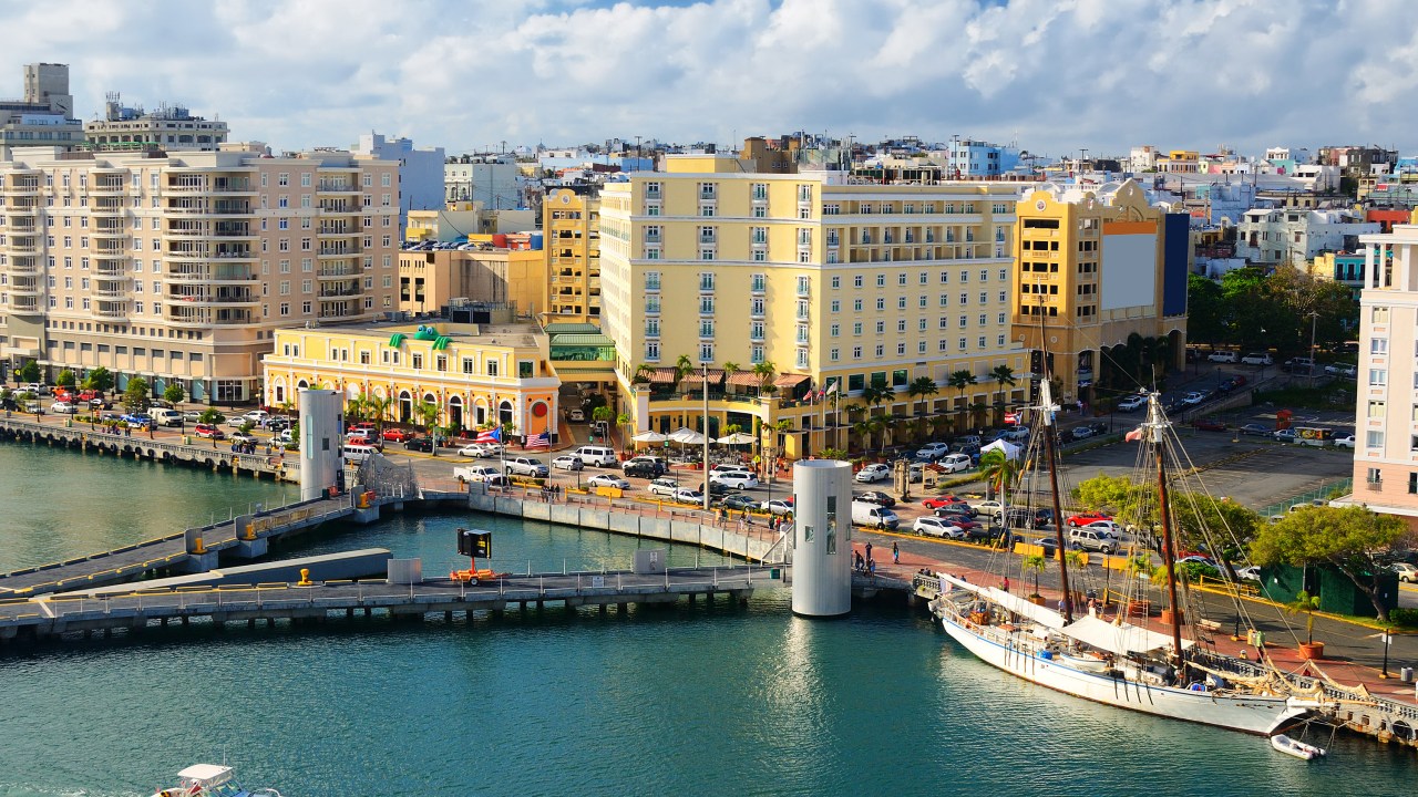 Cidade de San Juan, em Porto Rico