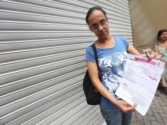 Sandra Nascimento, 50, perdeu o primeiro dia de provas do Enem pois chegou atrasada quatro minutos