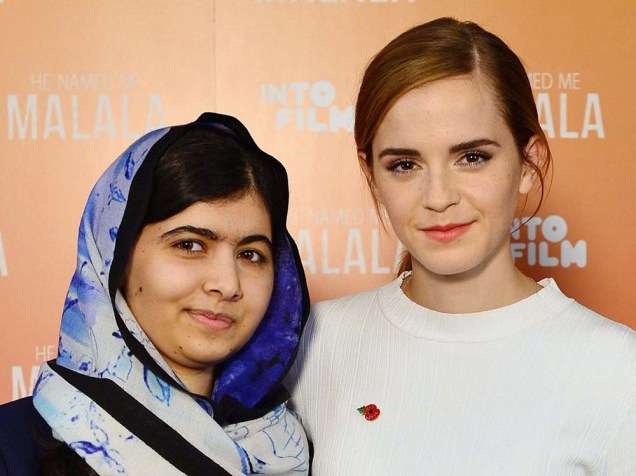 Malala e Emma Watson